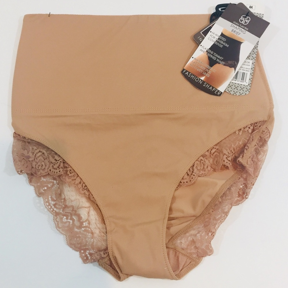 Daisy Fuentes | Control Waist Lace Trim Brief